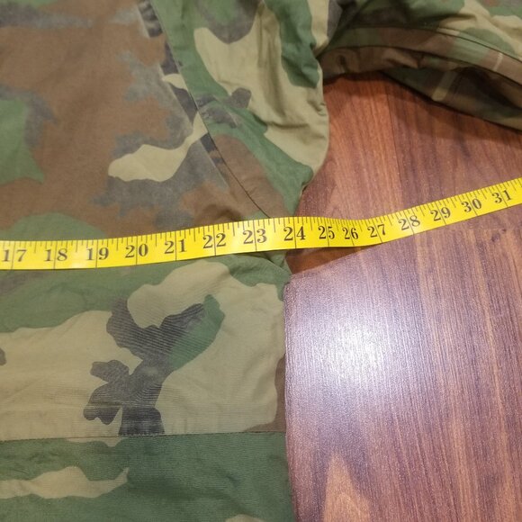 Men's Vintage Military Camo Cold Weather Parka, Size Medium Tall, GUC-VGUC - Picture 8 of 14